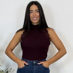 TOP HALTER ENCAJE