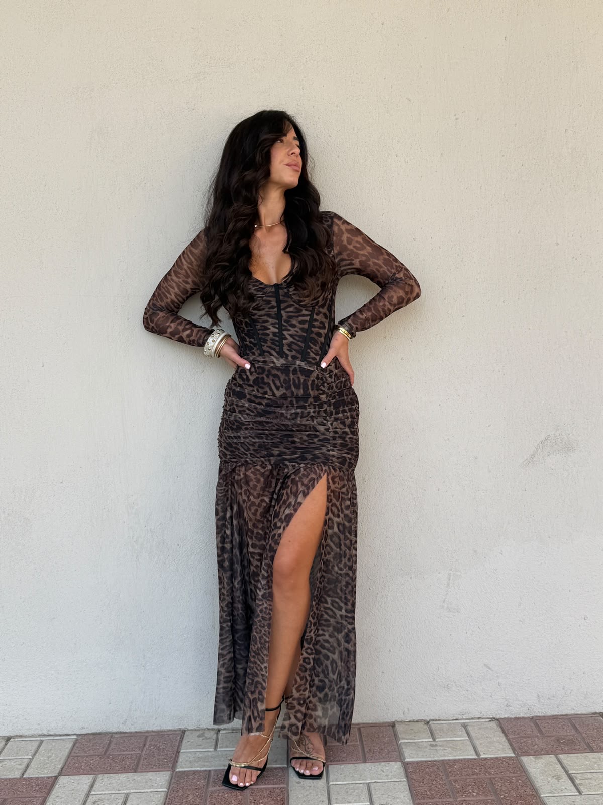 VESTIDO LEOPARDO - Imagen 2