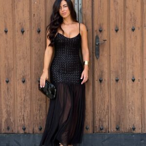 VESTIDO LENTEJUELAS