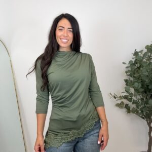 CAMISETA ENCAJE
