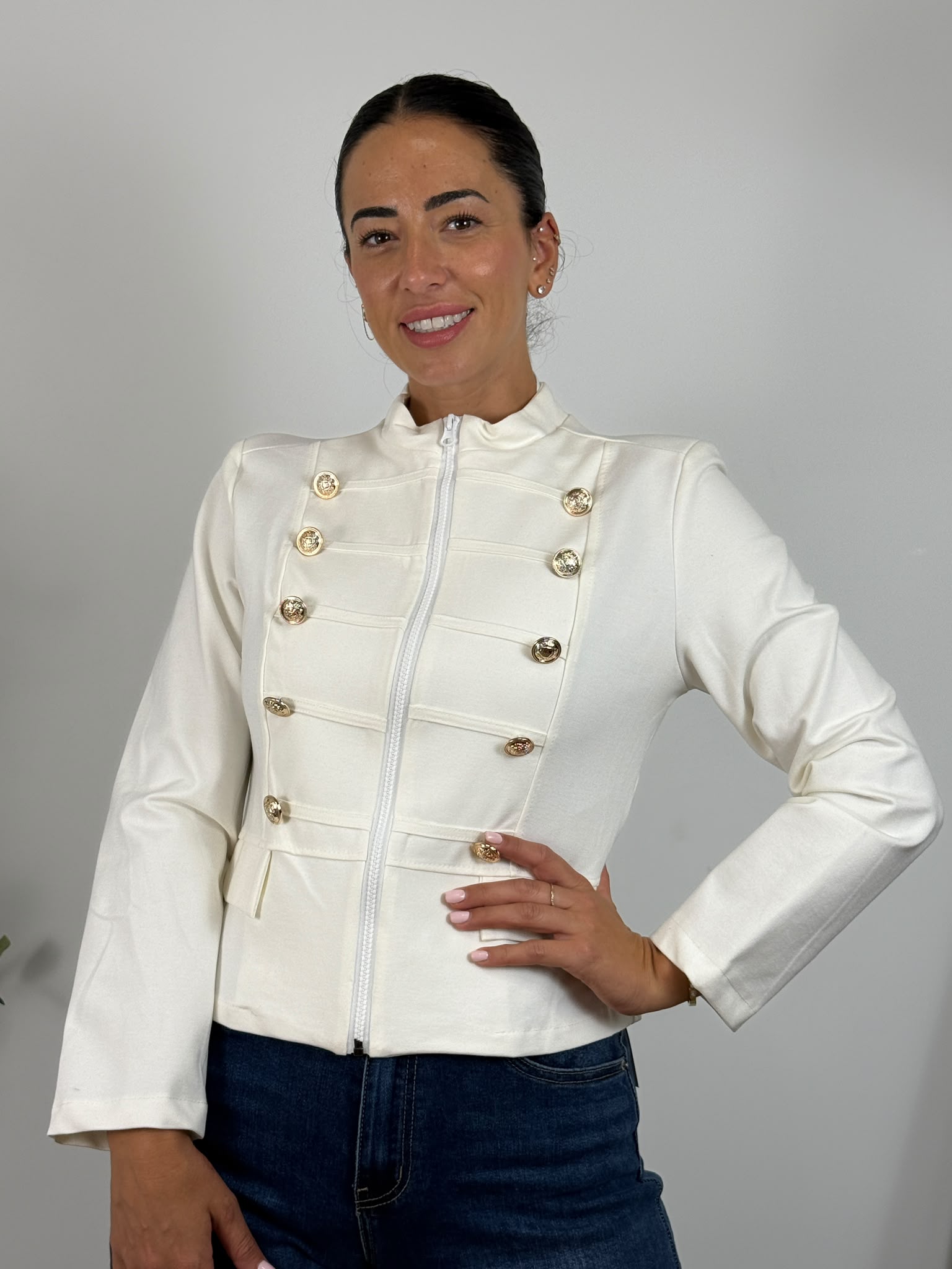 CHAQUETA BOTÓN - Imagen 2
