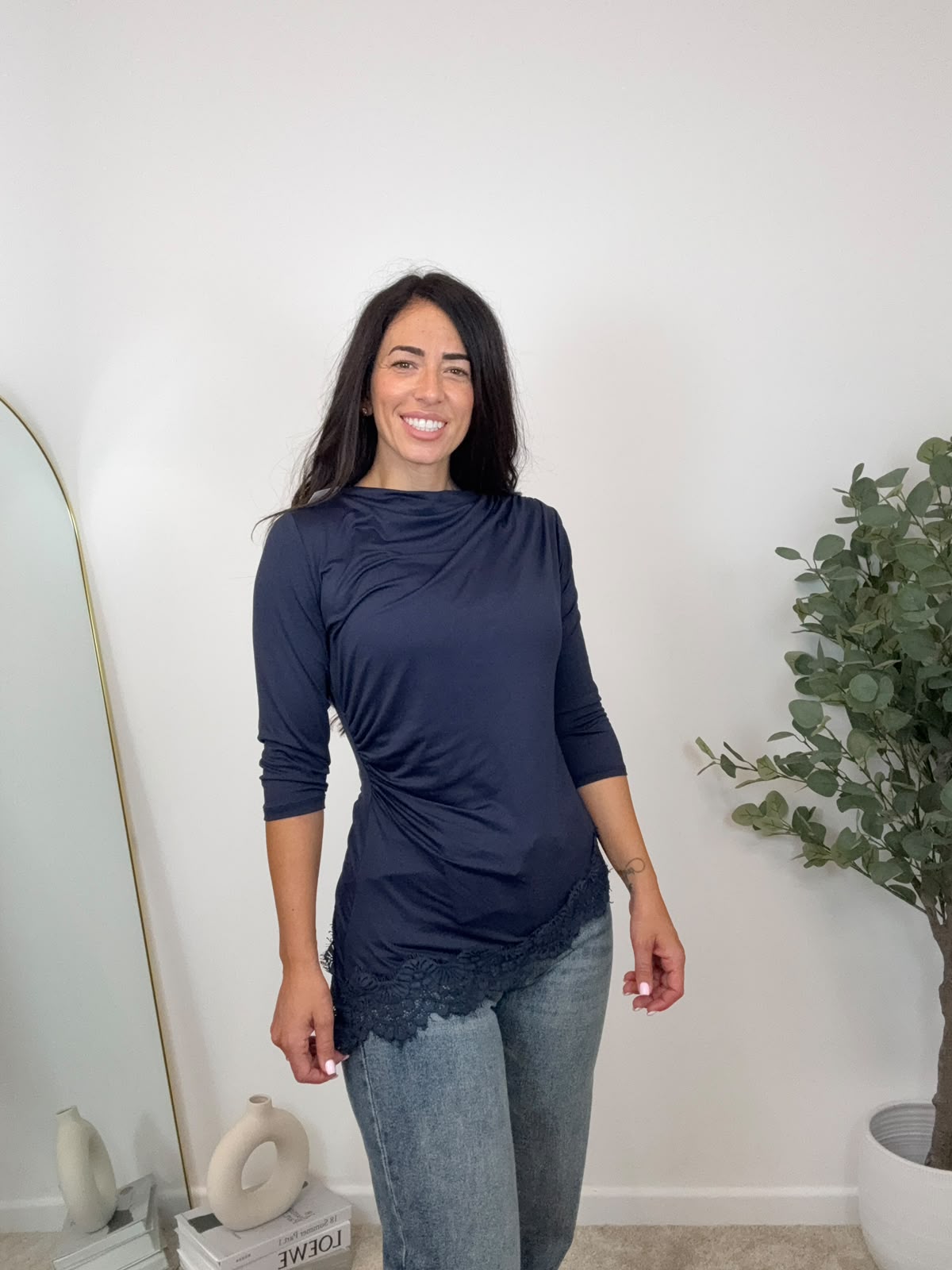CAMISETA ENCAJE - Imagen 5